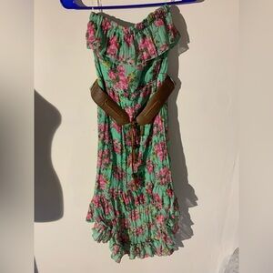 Rue21 Mint Green Floral Dress